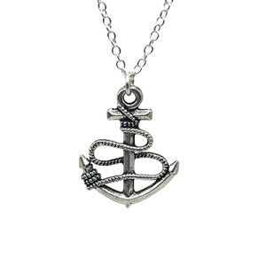 Anchor Pendant Necklace‎